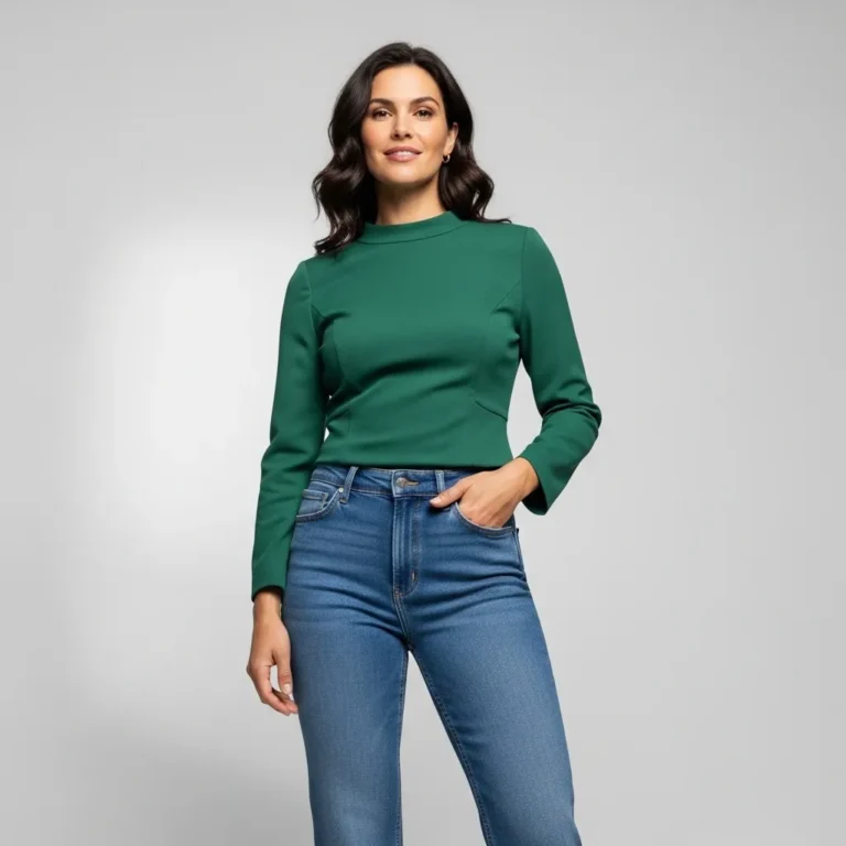 Jeans-outfits-for-pear-body-shape-styled-with-balanced-proportions