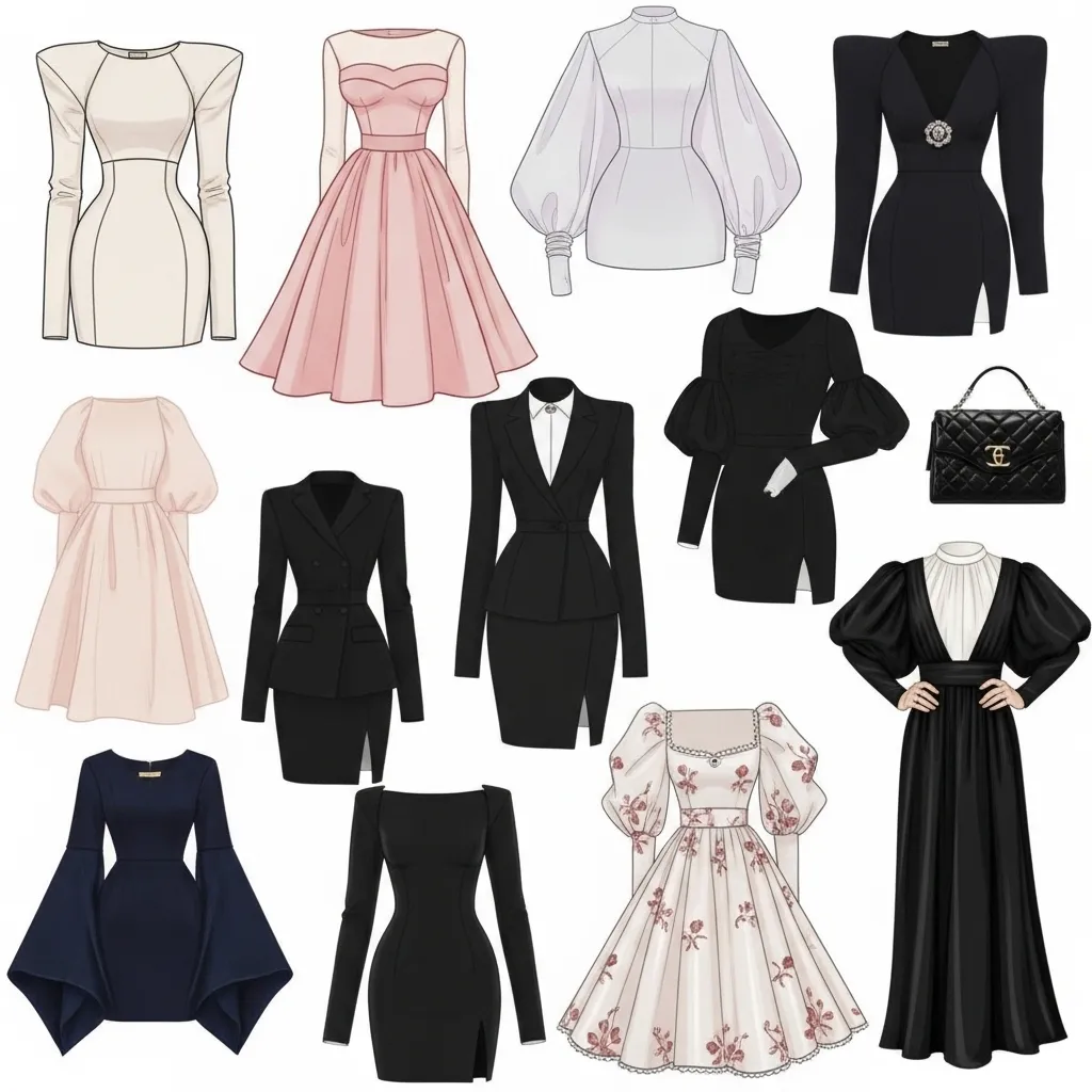 Pear-body-shape-aesthetic-inspiration-inspired-by-anime-silhouette-styling