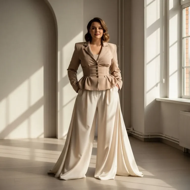 Plus-size-outfit-ideas-for-pear-body-shape-with-a-balanced-and-flattering-look