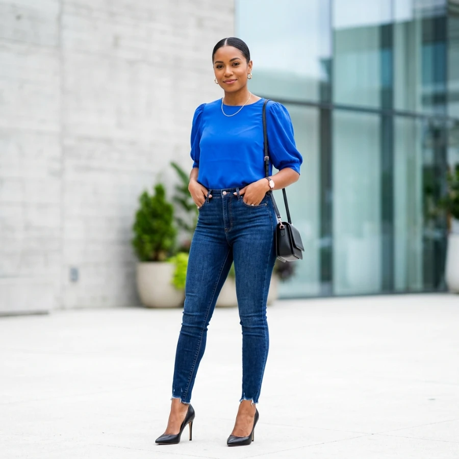 Birthday outfit accessories with clutch earrings and heels