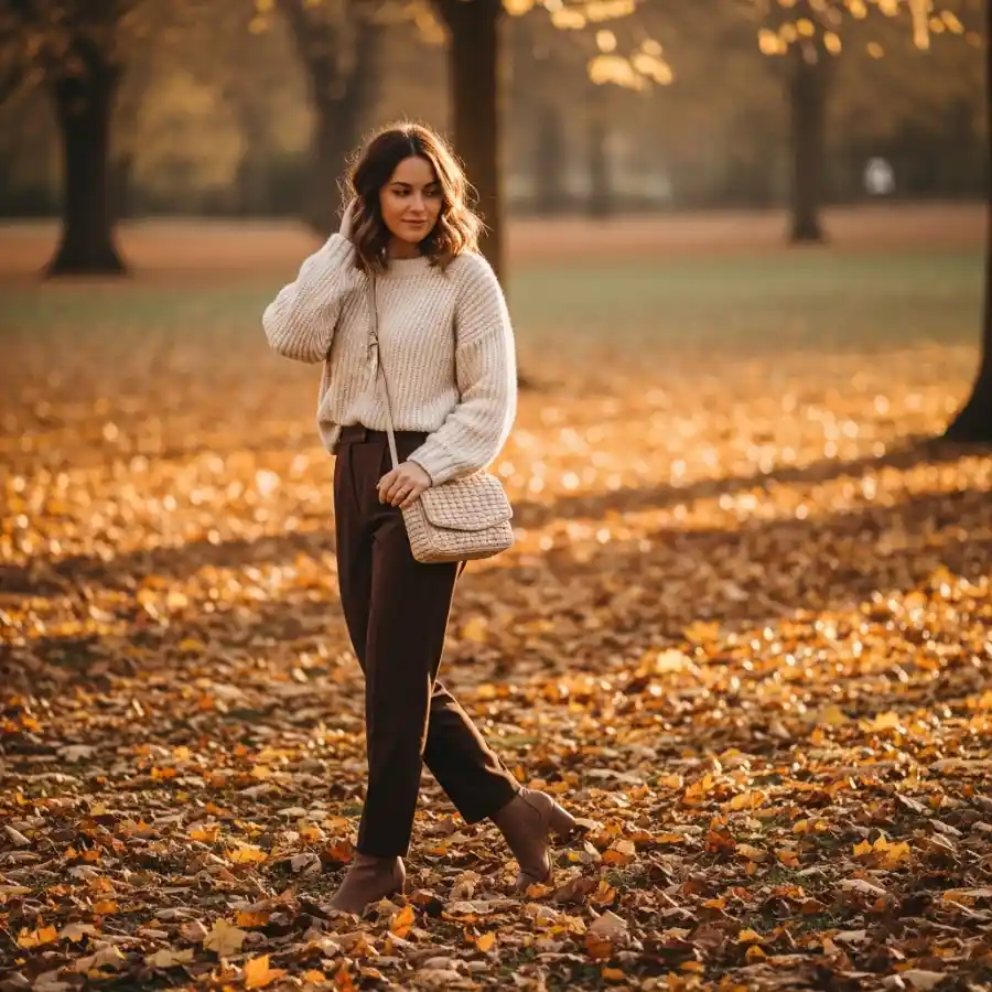fall outfits aesthetic women autumn cozy style look