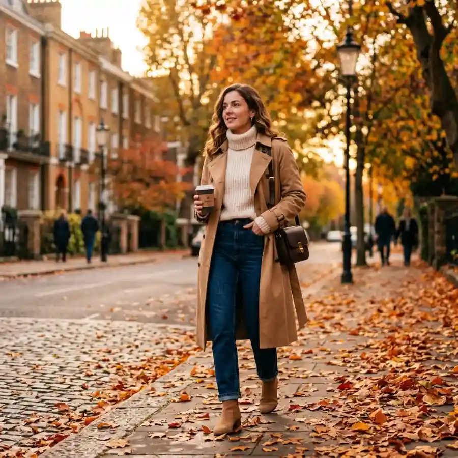 fall outfits for women 2026 street style with boots and coats