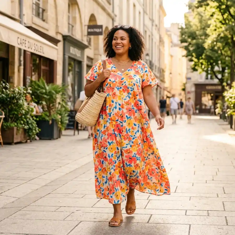 plus size summer outfits women flowy dresses and linen styles
